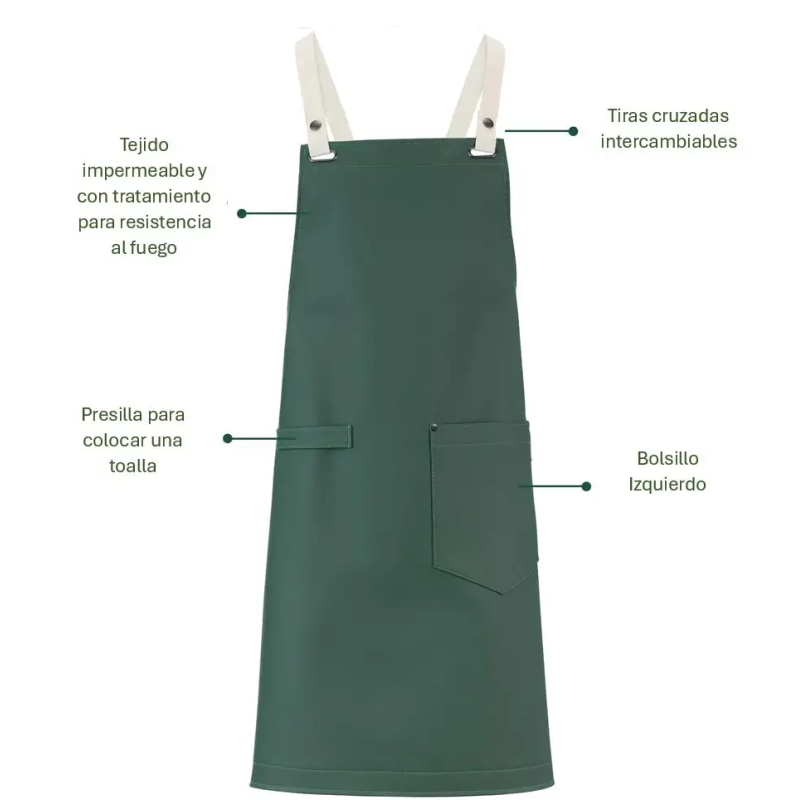 DELANTAL ECO-PIEL