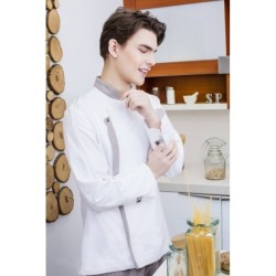 CHAQUETA UNISEX CIERRE ASIMETRICO