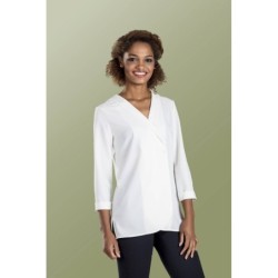 BLUSA ESCOTE SOLAPA