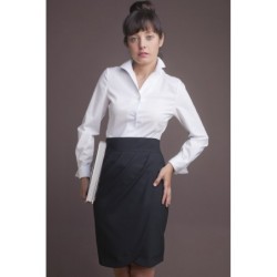 CAMISA CUELLO TULIPÁN M/L
