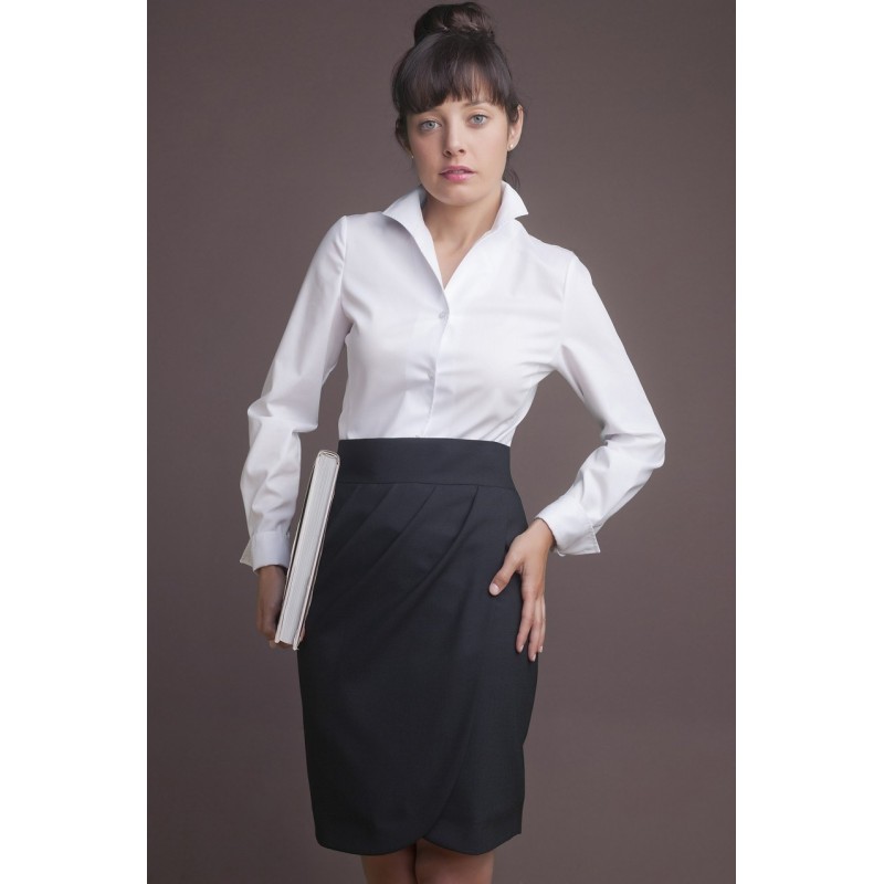 CAMISA CUELLO TULIPÁN M/L