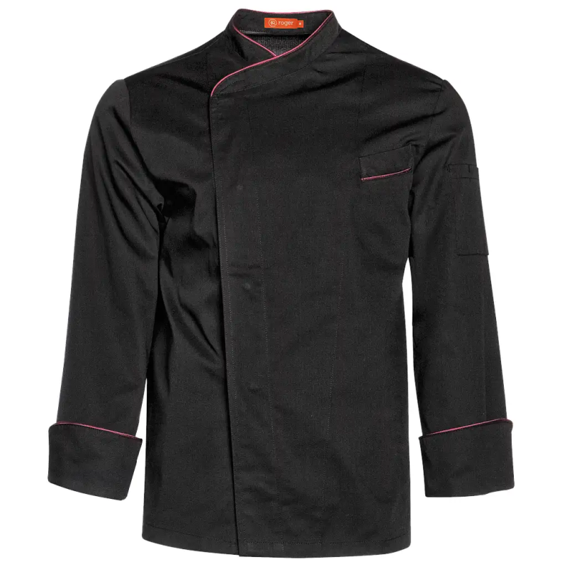 CHAQUETA DE COCINA CON VIVOS