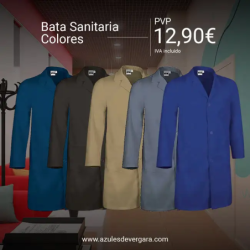 ⭐ BATA LABORATORIO COLORES | Azules de Vergara