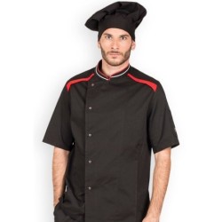 CHAQUETA COCINA MANGA CORTA