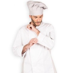 CHAQUETA COCINA CUELLO MAO