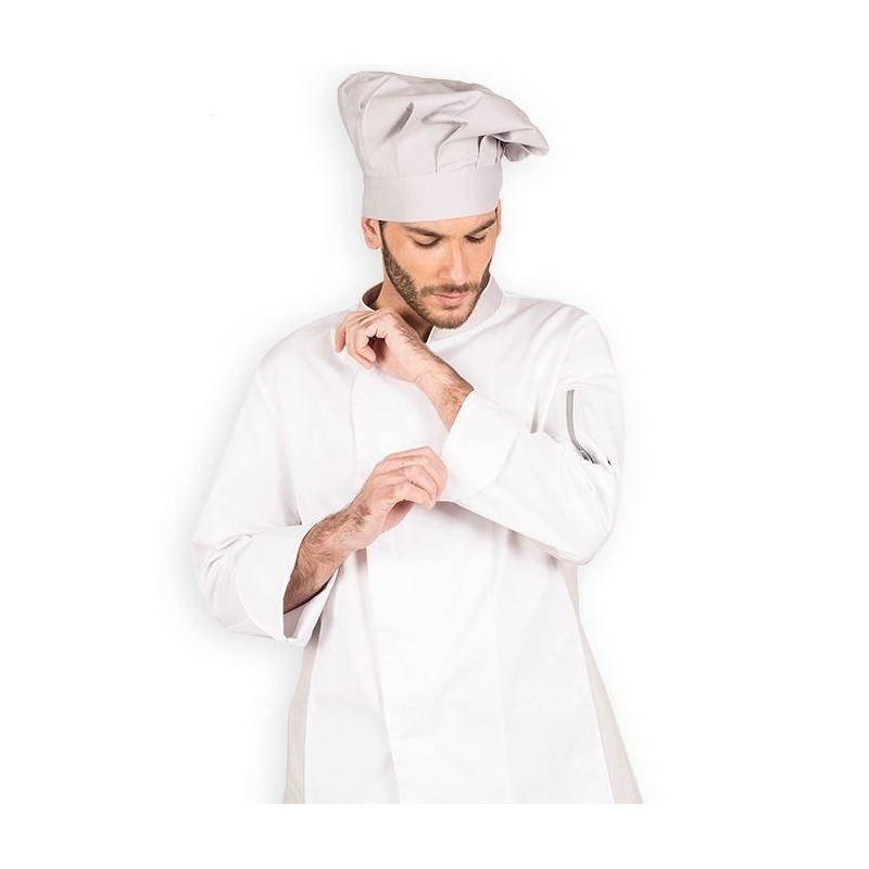 CHAQUETA COCINA CUELLO MAO