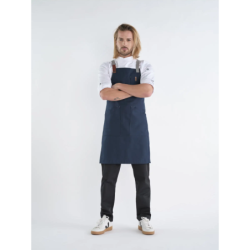 ⭐ DELANTAL DE PETO PARA CAMARERO | Azules de Vergara