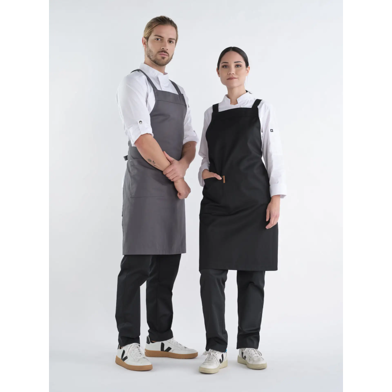 DELANTAL CRUZADO PARA COCINA