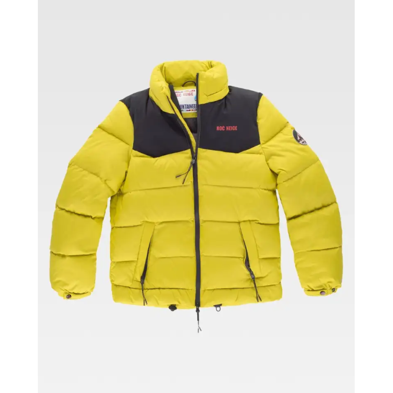 PARKA CON CAPUCHA Y RELLENO DE PLUMAS