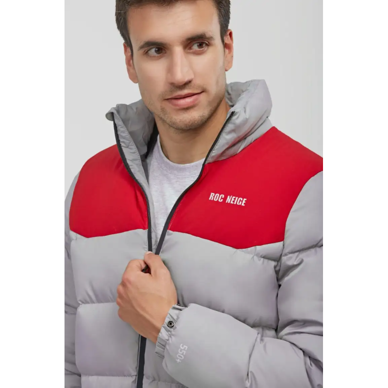 PARKA CON CAPUCHA Y RELLENO DE PLUMAS