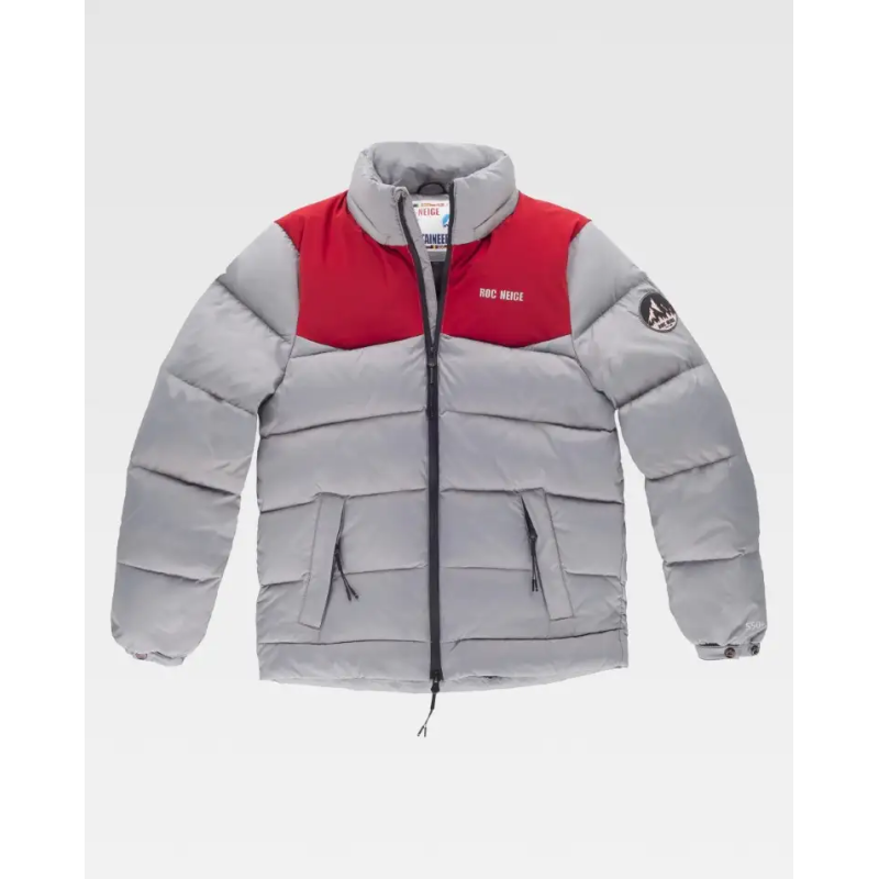 PARKA CON CAPUCHA Y RELLENO DE PLUMAS