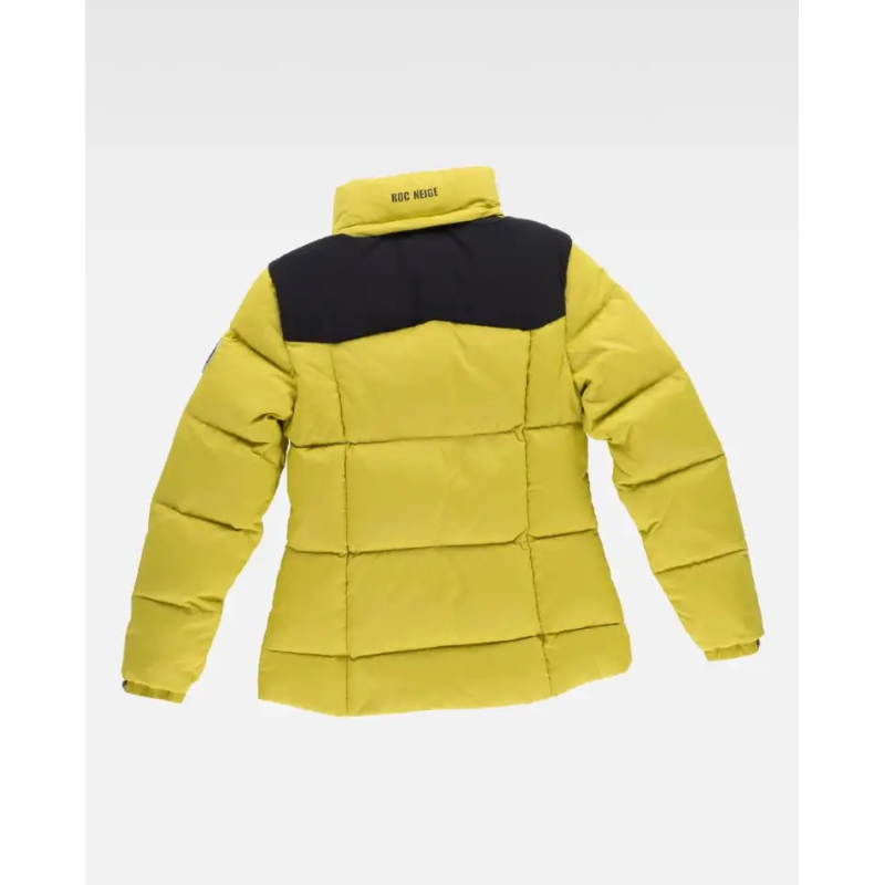 PARKA DE MUJER CON CAPUCHA Y RELLENO DE PLUMAS