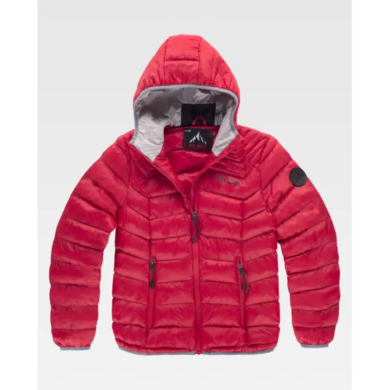 CHAQUETA CON CAPUCHA Y RELLENO SOSTENIBLE MUJER