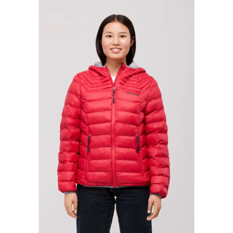 CHAQUETA CON CAPUCHA Y RELLENO SOSTENIBLE MUJER