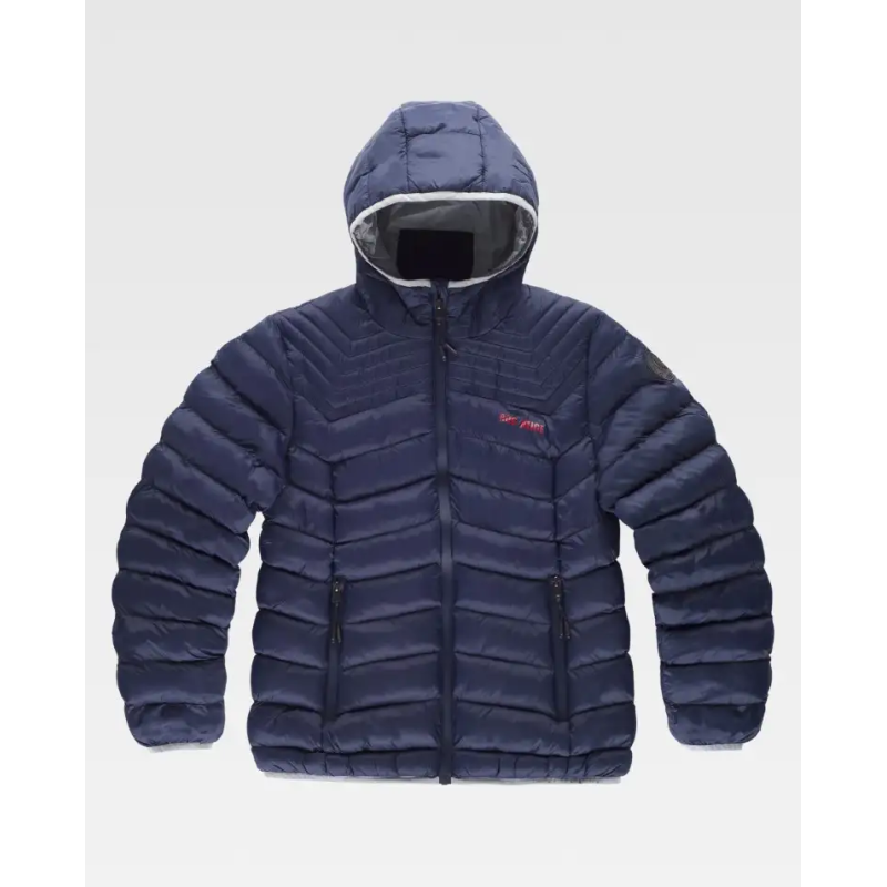 CHAQUETA CON CAPUCHA Y RELLENO SOSTENIBLE MUJER