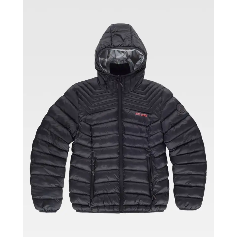 CHAQUETA CON CAPUCHA Y RELLENO SOSTENIBLE MUJER