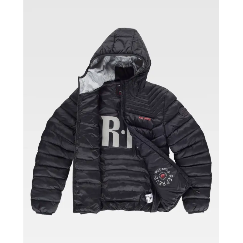 CHAQUETA CON CAPUCHA Y RELLENO SOSTENIBLE MUJER