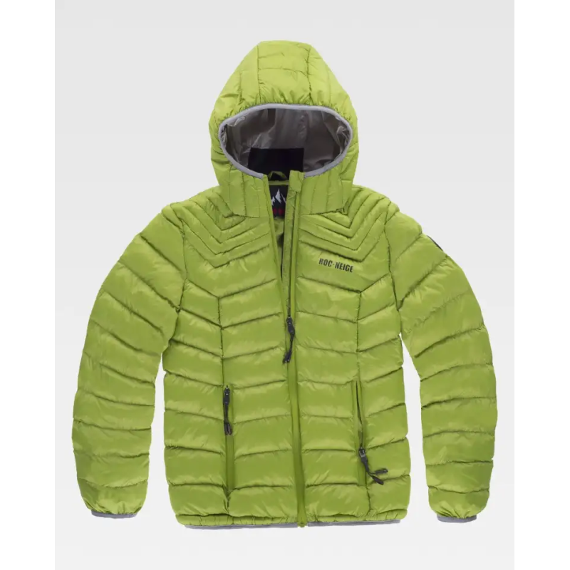 CHAQUETA CON CAPUCHA Y RELLENO SOSTENIBLE MUJER