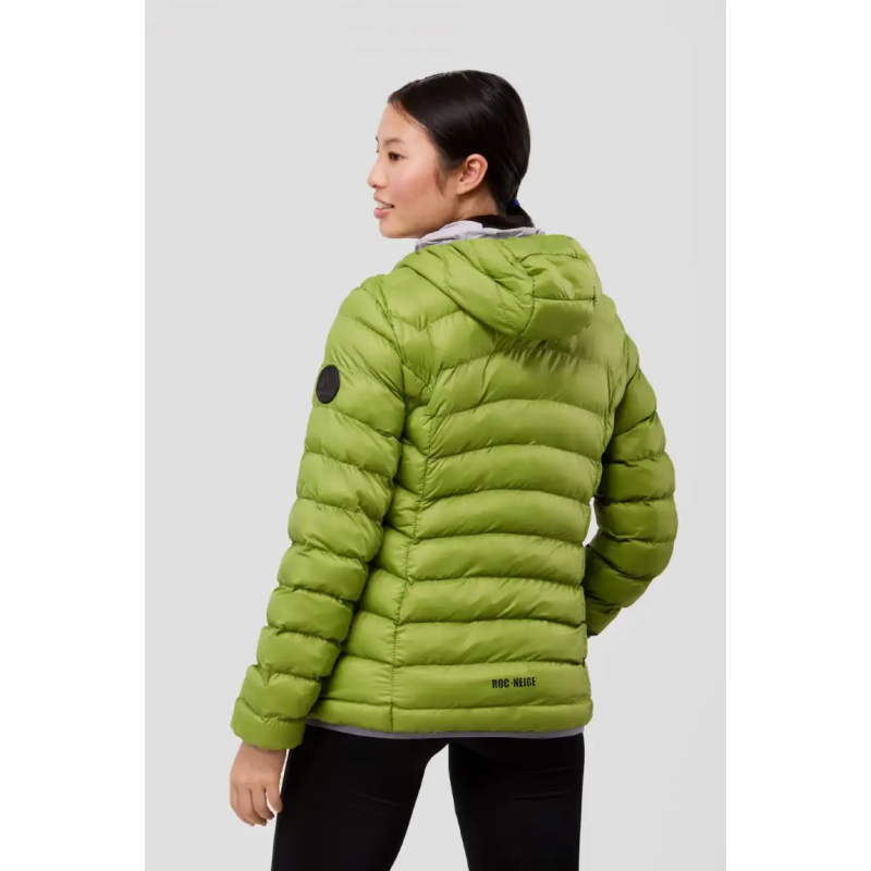 CHAQUETA CON CAPUCHA Y RELLENO SOSTENIBLE MUJER