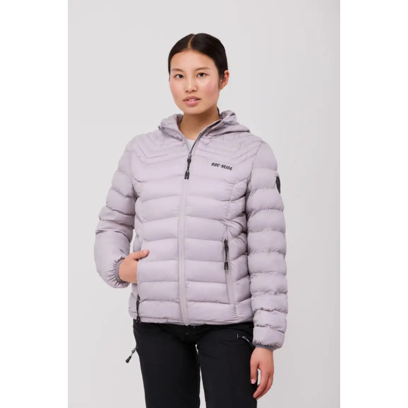 CHAQUETA CON CAPUCHA Y RELLENO SOSTENIBLE MUJER
