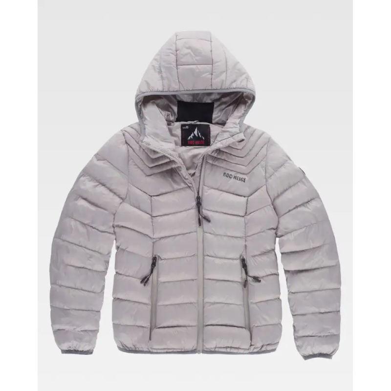 CHAQUETA CON CAPUCHA Y RELLENO SOSTENIBLE MUJER