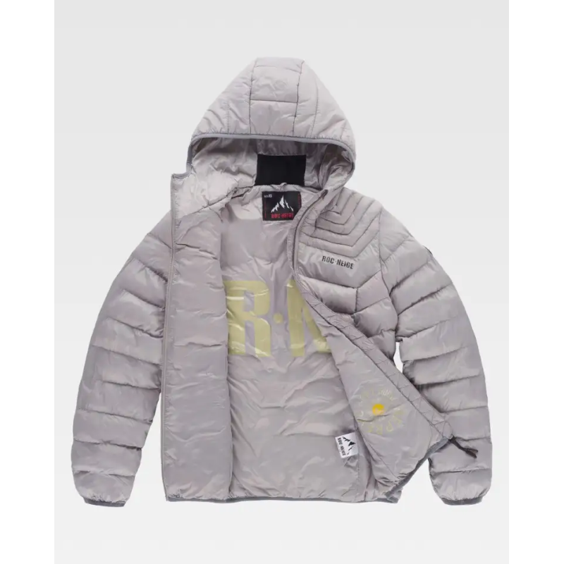 CHAQUETA CON CAPUCHA Y RELLENO SOSTENIBLE MUJER