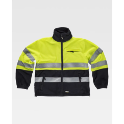 ⭐ CHAQUETA POLAR ALTA VISIBILIDAD | Azules de Vergara