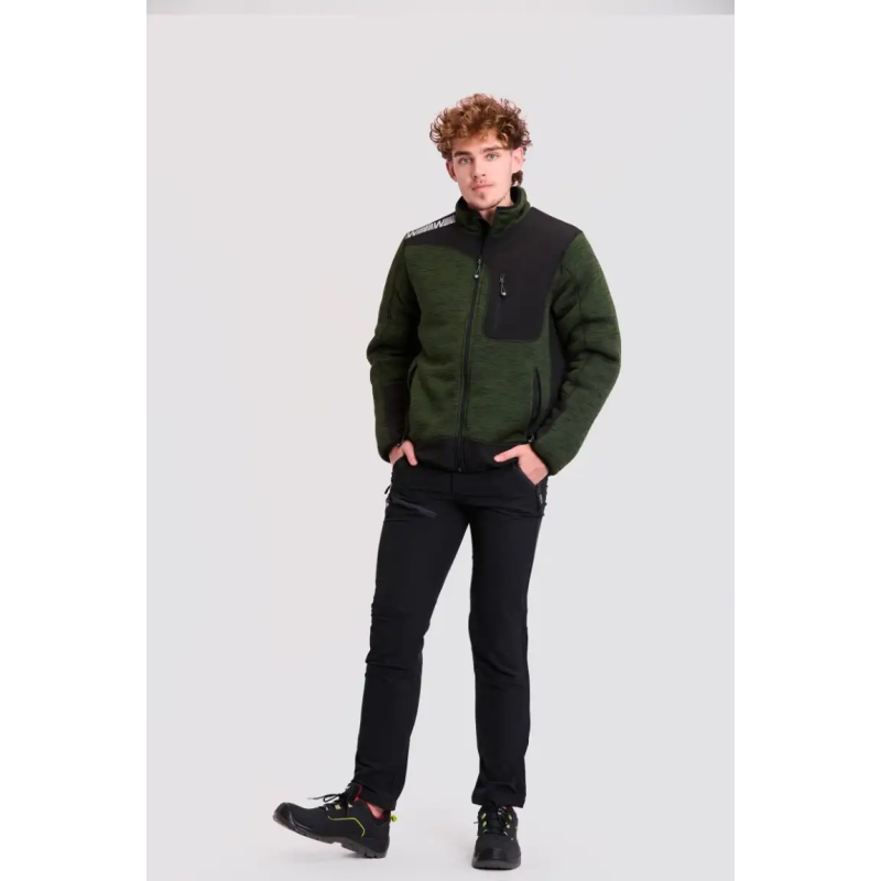 CHAQUETA DE PUNTO ACOLCHADA