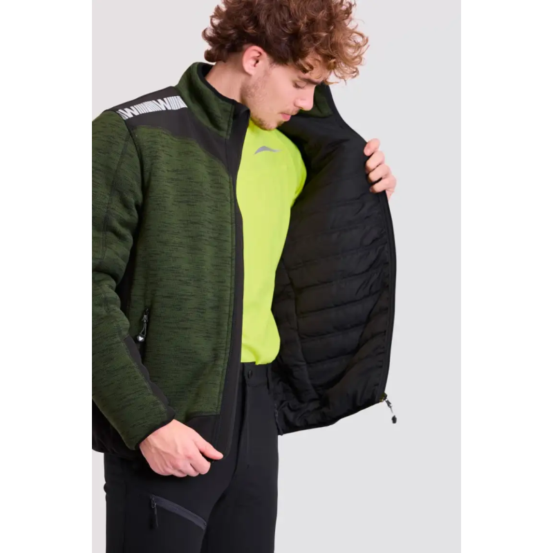 CHAQUETA DE PUNTO ACOLCHADA