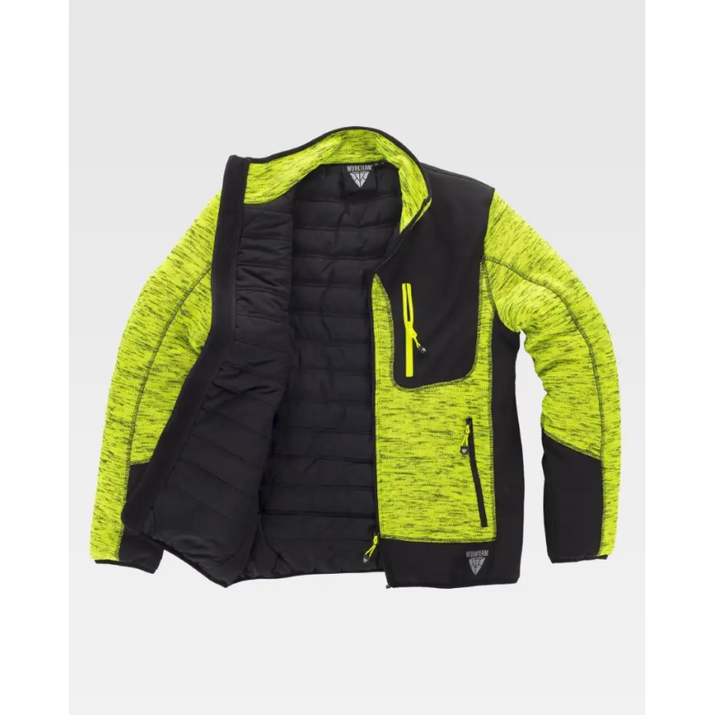 CHAQUETA DE PUNTO ACOLCHADA