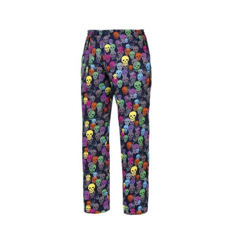 PANTALÓN COCINA ESTAMPADO SKULLS