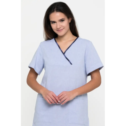 ⭐ CASACA CUELLO V PARA CAMARERA | Azules de Vergara