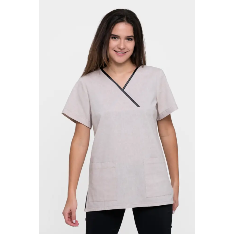 CASACA CUELLO V PARA CAMARERA