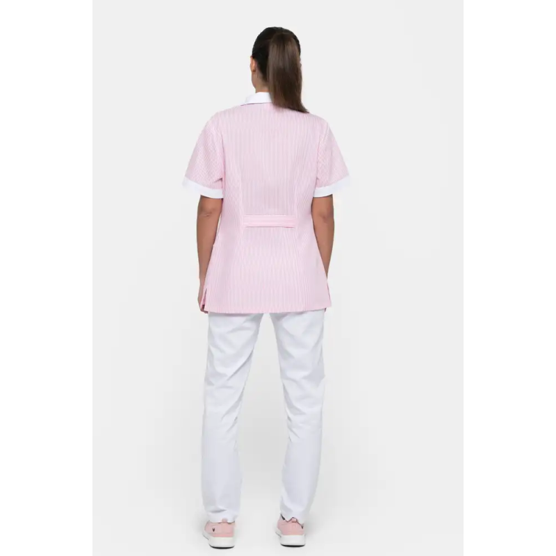 CHAQUETA A RAYAS DE MUJER PARA LIMPIEZA
