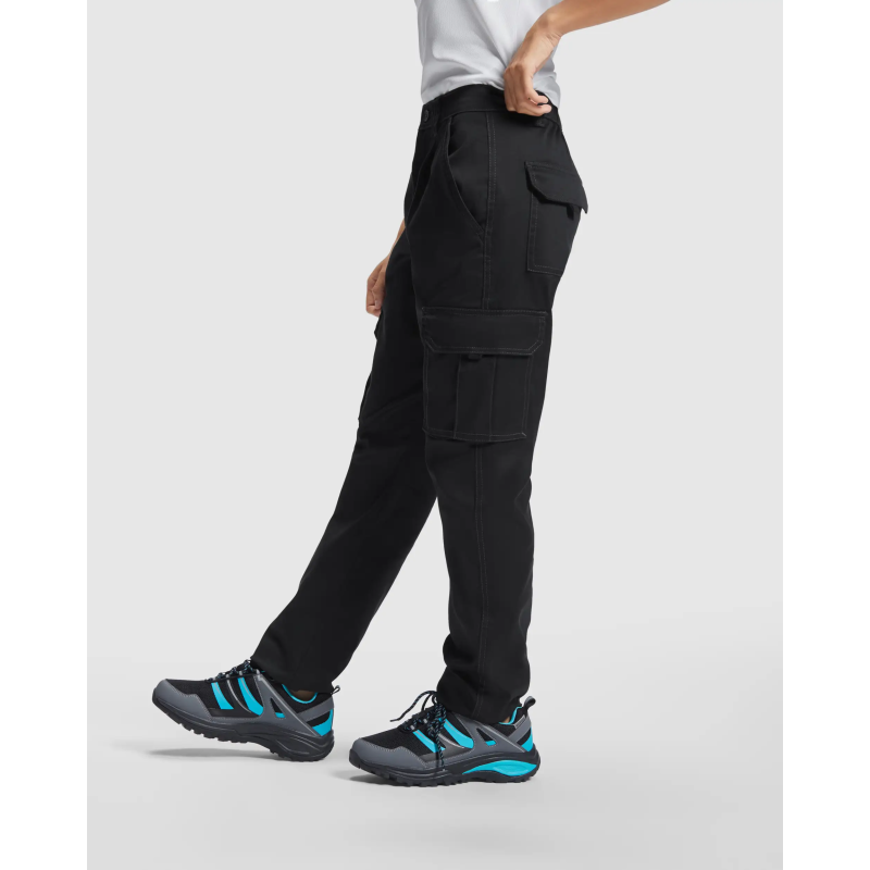 PANTALON DE MUJER MULTIBOLSILLOS ELÁSTICO