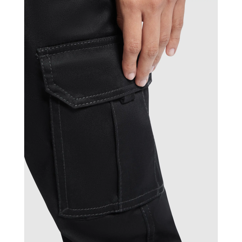 PANTALON DE MUJER MULTIBOLSILLOS ELÁSTICO