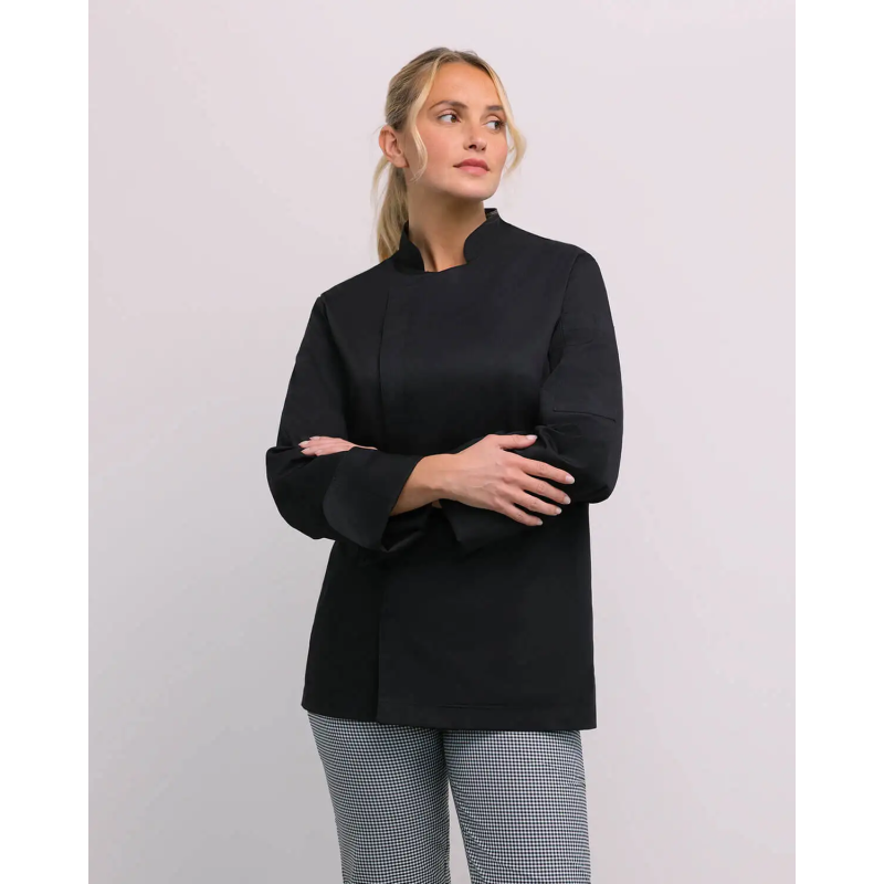 CHAQUETA COCINA CORCHETES OCULTOS UNISEX