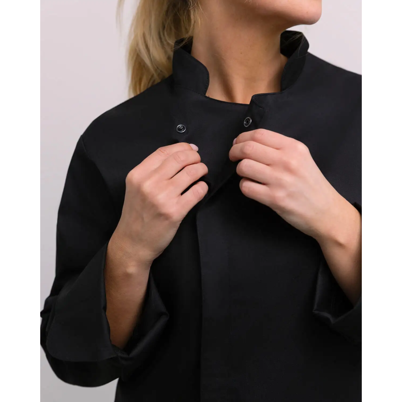 CHAQUETA COCINA CORCHETES OCULTOS UNISEX