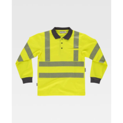 ⭐ POLO ALTAVISIBILIDAD M/L REFLECTANTE DISCONTINUO | Azules de Vergara