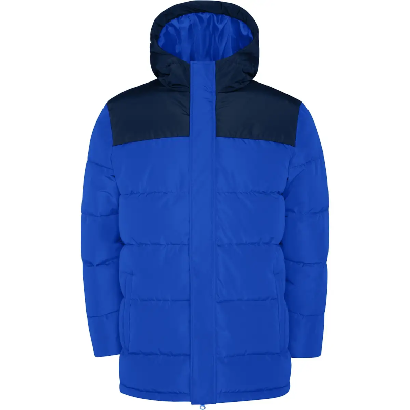 CHAQUETA ACOLCHADA COMBINADA CON CAPUCHA