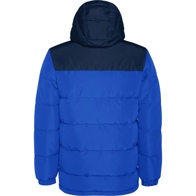 CHAQUETA ACOLCHADA COMBINADA CON CAPUCHA