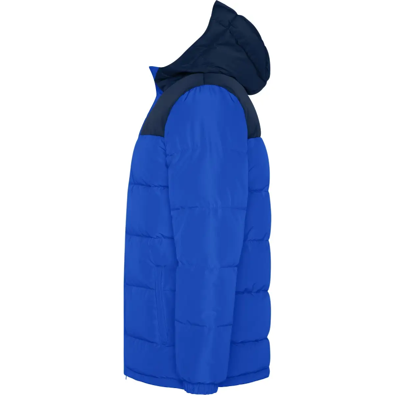 CHAQUETA ACOLCHADA COMBINADA CON CAPUCHA