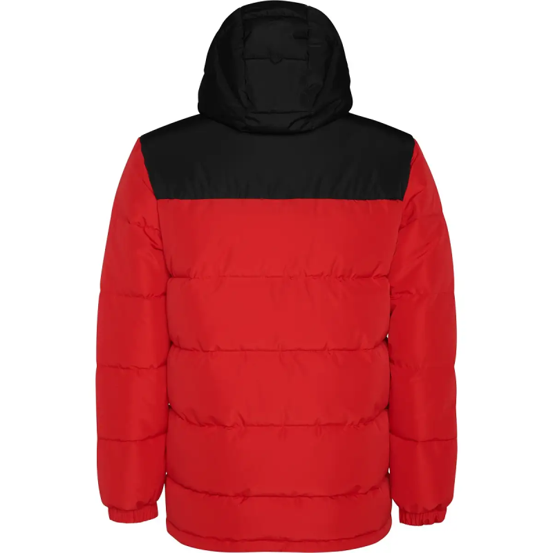 CHAQUETA ACOLCHADA COMBINADA CON CAPUCHA
