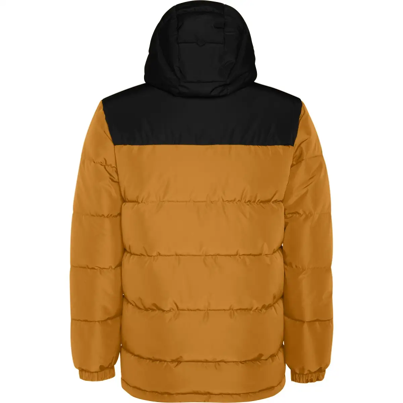 CHAQUETA ACOLCHADA COMBINADA CON CAPUCHA