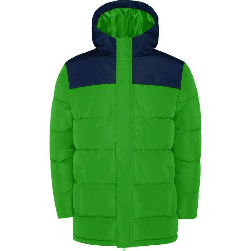 CHAQUETA ACOLCHADA COMBINADA CON CAPUCHA