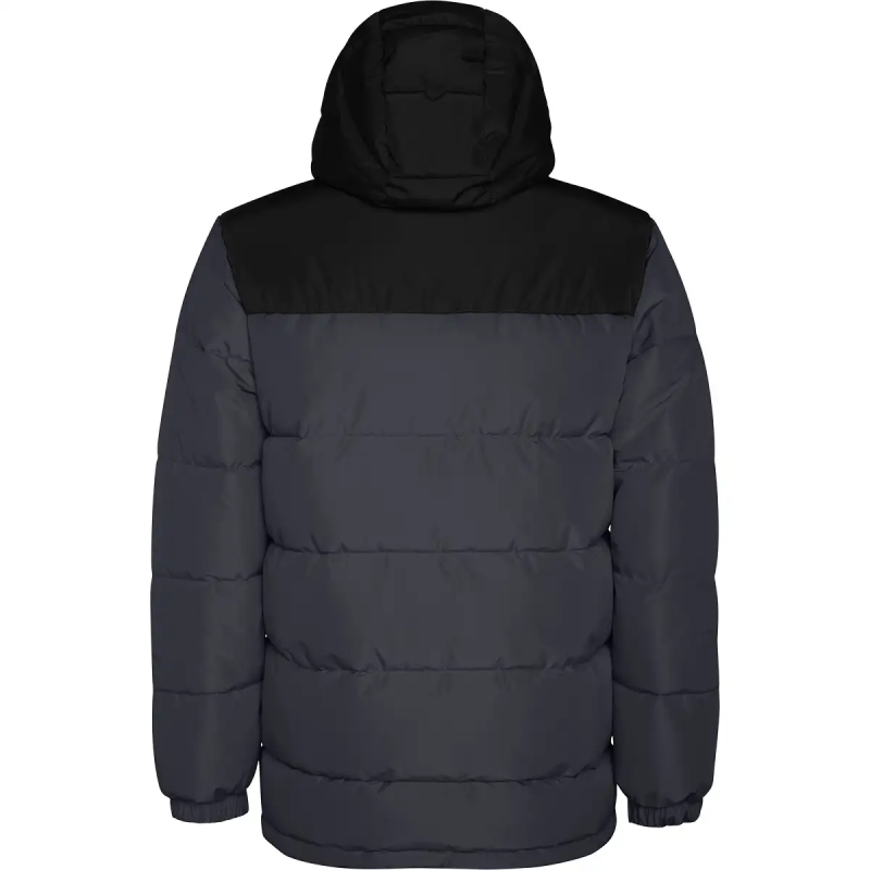 CHAQUETA ACOLCHADA COMBINADA CON CAPUCHA