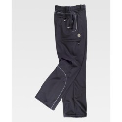 PANTALON WORKSHELL CON VIVOS REFLECTANTES