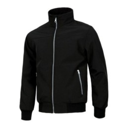 CHAQUETA WORKSHELL NEGRA