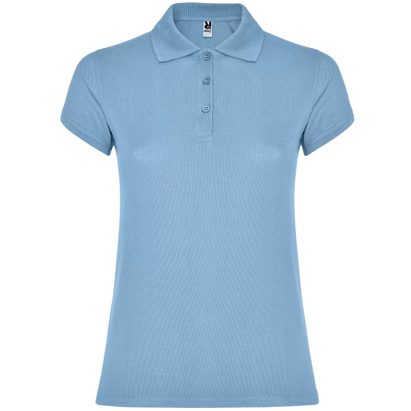 POLO MUJER MANGA CORTA ALGODÓN COLORES