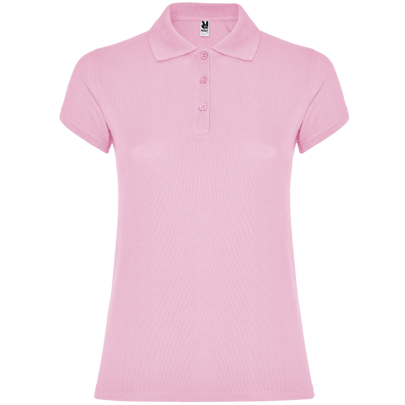 POLO MUJER MANGA CORTA ALGODÓN COLORES